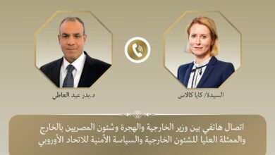 وزير الخارجية يؤكد رفض مصر لتوسيع العدوان الإسرا/ئي/لي في غزة