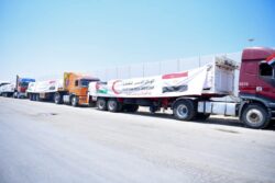 زيارة وزير الخارجية ورئيس الوزراء الفلسطيني إلى معبر رفح. 