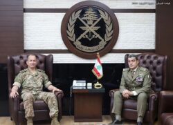 قائد الجيش اللبناني يبحث سبل التعاون والتنسيق مع اليونيفيل