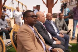 إنزال الفندق العائم "أوجيني" إلى المياه بأسوان بحضور عدد من سفراء الدول.