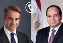الرئيس السيسي تلقي اتصالاً من كيرياكوس ميتسوتاكيس، رئيس وزراء اليونان.