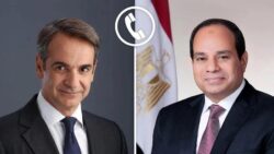 الرئيس السيسي تلقي اتصالاً من كيرياكوس ميتسوتاكيس، رئيس وزراء اليونان.