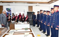 القوات المسلحة تنظم زيارة لوفد من الإعلاميين وطلبة الأكاديمية العسكرية