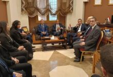 وزير الخارجية يتفقد مقر القنصلية العامة المصرية في جدة. 