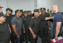 وزير الدفاع يتفقد اختبارات القبول بالأكاديمية العسكرية المصرية والكليات العسكرية. 