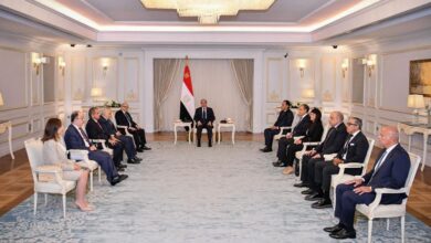 استقبل الرئيس السيسي اليوم الدكتور نواف سلام رئيس مجلس الوزراء اللبناني.
