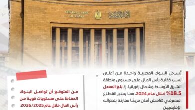 القطاع المصرفي المصري يحصد شهادة دولية ويثبت صلابته عالميًا