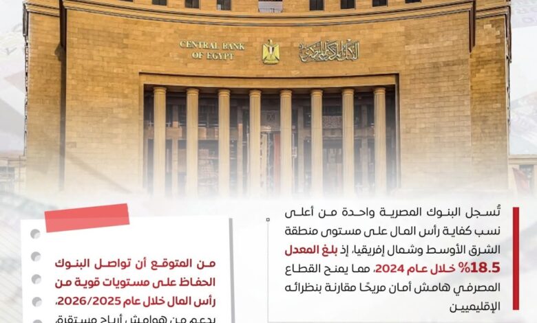 القطاع المصرفي المصري يحصد شهادة دولية ويثبت صلابته عالميًا