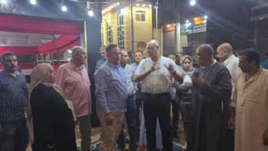  محافظ القليوبية يتفقد لجان أحياء شبرا الخيمة ومدينة قليوب لمجلس الشيوخ.