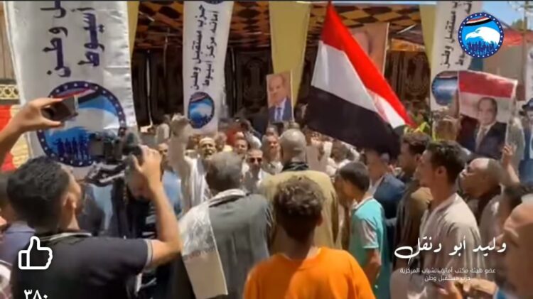 جولات وليد أبودنقل حفزت الجماهير للمشاركة فى إنتخابات مجلس الشيوخ بأسيوط