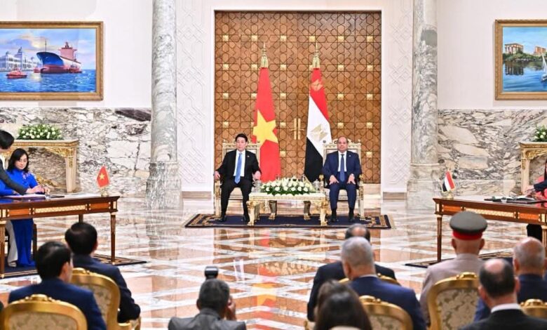تعزيز التنمية الاقتصادية بين جمهورية مصر العربية ودولة فتنام.