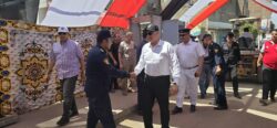 محافظ القليوبية يتفقد محيط كنيسة السيدة العذراء بمسطرد استعدادًا للاحتفالات. 