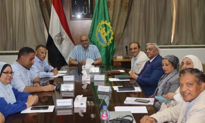 محافظ القليوبية يتابع مستجدات المرحلة "د" من ممشى أهل مصر ببنها.