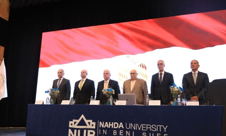 وزير التعليم العالي يرأس اجتماع مجلس الجامعات الخاصة بجامعة النهضة ببني سويف