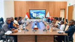 وزير الري يتابع موقف الأنشطة التدريبية بمركز التدريب الإقليمى للموارد المائية. 