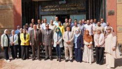 وزير الري يتابع موقف الأنشطة التدريبية بمركز التدريب الإقليمى للموارد المائية. 