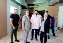 زيارة رئيس الإدارة المركزية للشؤون الطبية لمتابعة مستشفى وعيادة النيل بشبرا.