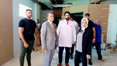 زيارة رئيس الإدارة المركزية للشؤون الطبية لمتابعة مستشفى وعيادة النيل بشبرا.