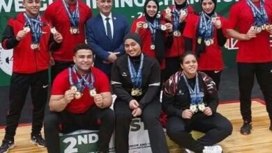 وزير الرياضة يهنئ منتخب رفع الأثقال بتتويجهم ب 39 ميداليه لبطولة إفريقيا.