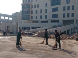 الجيزة: رفع ٥٠٠ طن مخلفات ورتش أسفل محور الفريق كمال عامر 