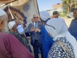 السكرتير العام يتفقد مركز العياط لمتابعة جهود تقنين أراضي أملاك الدولة