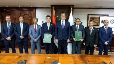 وزير البترول يشهد توقيع 4 اتفاقيات للقابضة للغازات الطبيعية مع شركات عالمية.