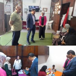 وكيل الوزارة يشيد بأنشطة مركز التأهيل والتخاطب بمركز شباب ناصر