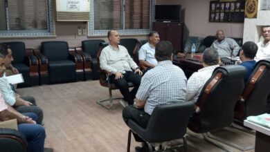 مدير تعليم سوهاج يستعرض خطط وسيناريوهات الإدارات التعليمية لمواجهة الأزمات والكوارث.