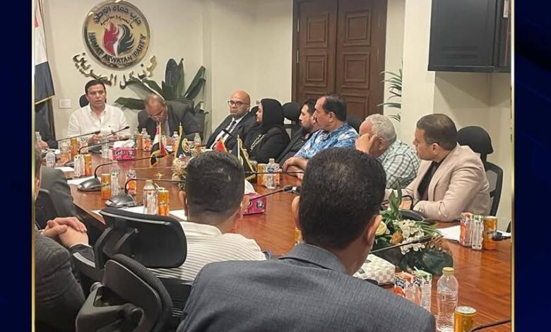 أمانة الشؤون القانونية بسوهاج تشارك فى اجتماع الأمانة المركزية لبحث استعدادات انتخابات مجلس النواب