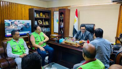 وكيل وزارة الصحة يترأس إجتماع لجنة "السلامة والصحة المهنية" لمناقشة الإستعداد لتنفيذ محاكاة لإخلاء مبنى ديوان المديرية حال وقوع طارئ