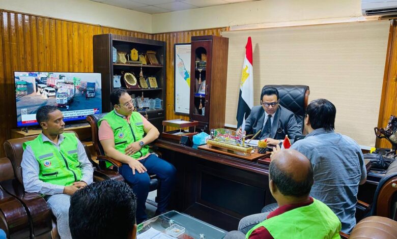 وكيل وزارة الصحة يترأس إجتماع لجنة "السلامة والصحة المهنية" لمناقشة الإستعداد لتنفيذ محاكاة لإخلاء مبنى ديوان المديرية حال وقوع طارئ