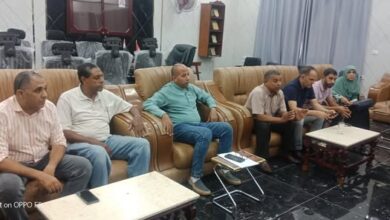 الشطورى يترأس إجتماعا مع أعضاء اللجنة