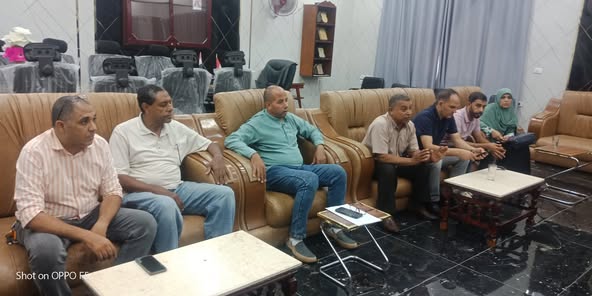 الشطورى يترأس إجتماعا مع أعضاء اللجنة