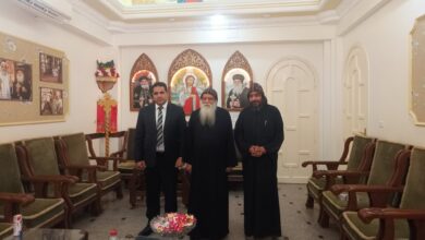 مدير أمن سوهاج يتفقد احتفالات "دير العذراء" بجبل إخميم