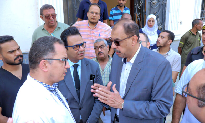 محافظ سوهاج في جولة مفاجئة لمستشفى سوهاج التعليمي للاطمئنان على الخدمات الطبية‎