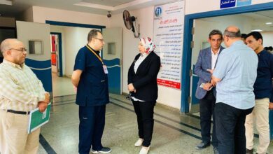 وكيلة مديرية الصحة تتفقد مستشفى الصحة النفسية وعلاج الإدمان بسوهاج