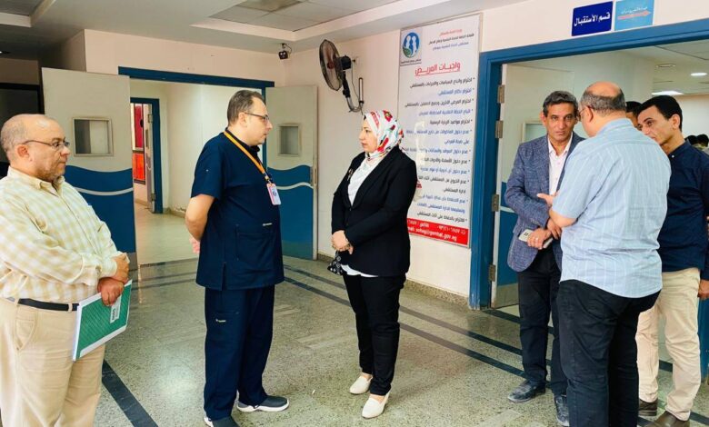 وكيلة مديرية الصحة تتفقد مستشفى الصحة النفسية وعلاج الإدمان بسوهاج