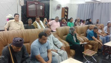 الشطورى يترأس اللقاء الجماهيرى ويستقبل المواطنين