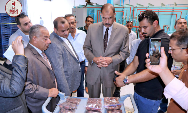 محافظ سوهاج يتفقد المنطقة الصناعية بمدينة سوهاج الجديدة