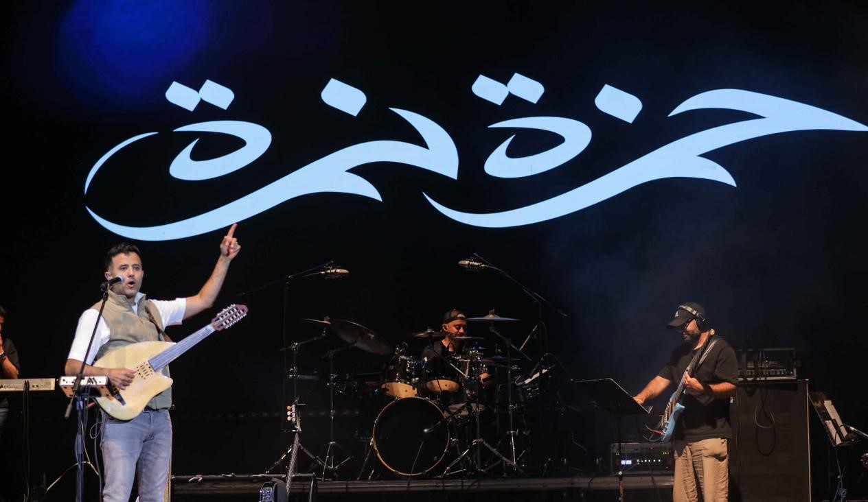 حمزة نمرة يتألق في حفله ضمن فعاليات مهرجان الصيف الدولي بمكتبة الإسكندرية