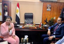 دويدار يستقبل نائبة وزير الصحة