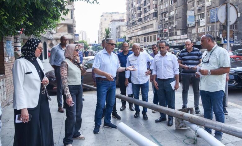 محافظ الإسكندرية يتفقد بدء تنفيذ مشروع توسعة طريق الحرية بنطاق حي شرق