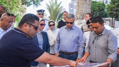 محافظ الإسكندرية يتفقد عددًا من المحاور الحيوية بشرق المدينة 