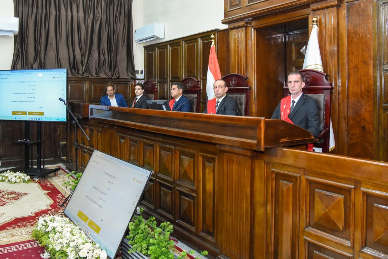 محافظة الإسكندرية تشهد إطلاق منظومة التقاضي عن بُعد في القضاء الجنائي