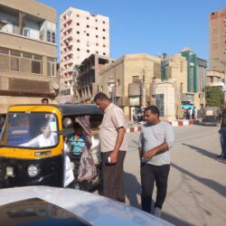 تواصل الحملات المرورية بطما