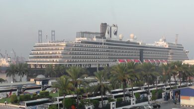 ميناء الإسكندرية يستقبل السفينة السياحية الهولندية MS Oosterdam