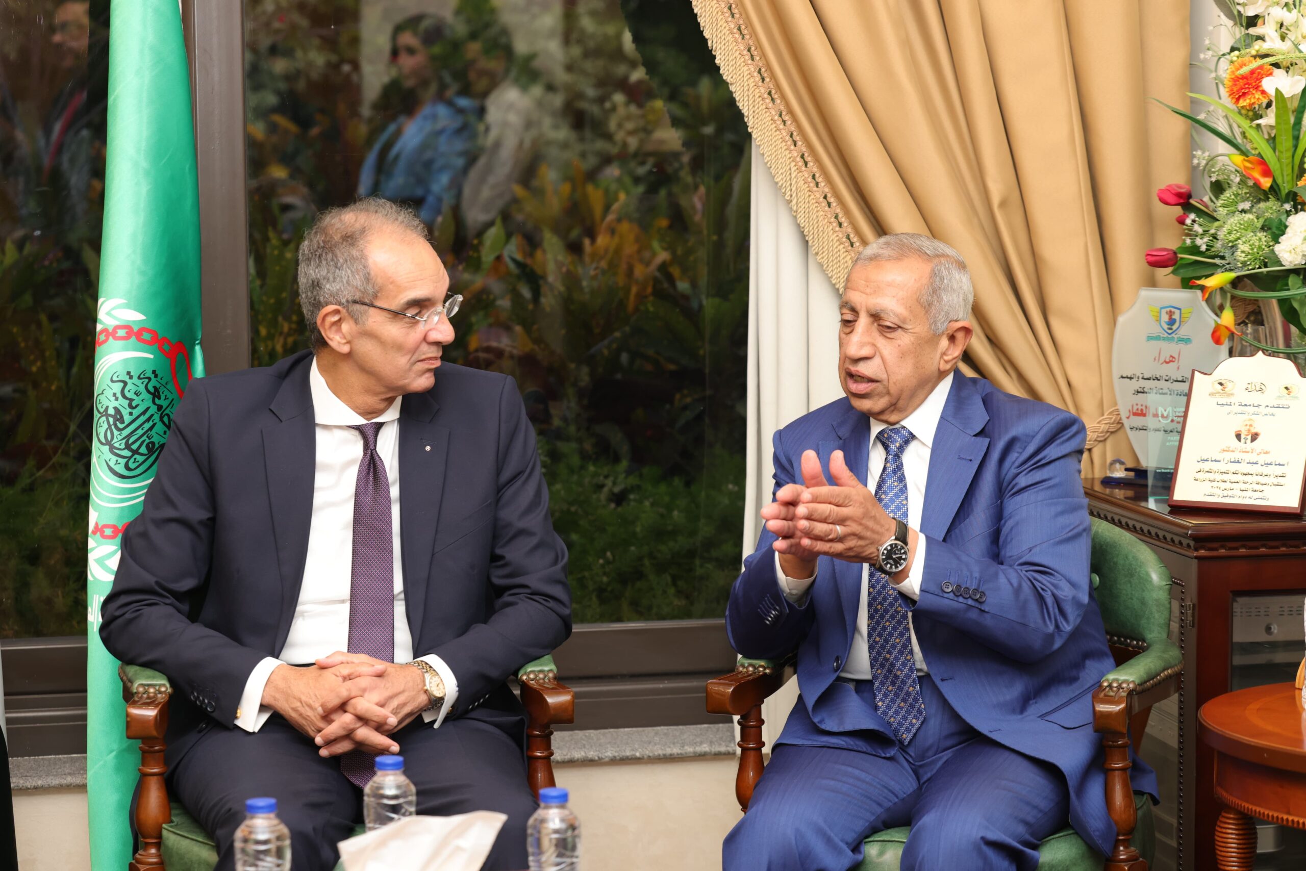 وزيرا الاتصالات والشباب يشهدان تتويج الفائزين في المسابقة المصرية للبرمجة  ECPC