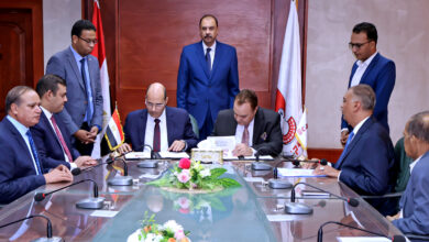 محافظ سوهاج يشهد توقيع بروتوكول التعاون مع البنك الأهلي المصري