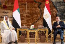 الرئيس السيسي والشيخ محمد بن زايد آل نهيان يرحبان بمبادرة ترامب