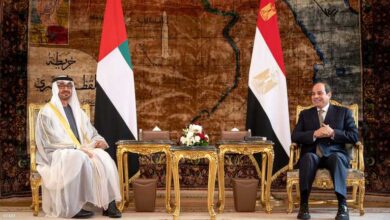 الرئيس السيسي والشيخ محمد بن زايد آل نهيان يرحبان بمبادرة ترامب